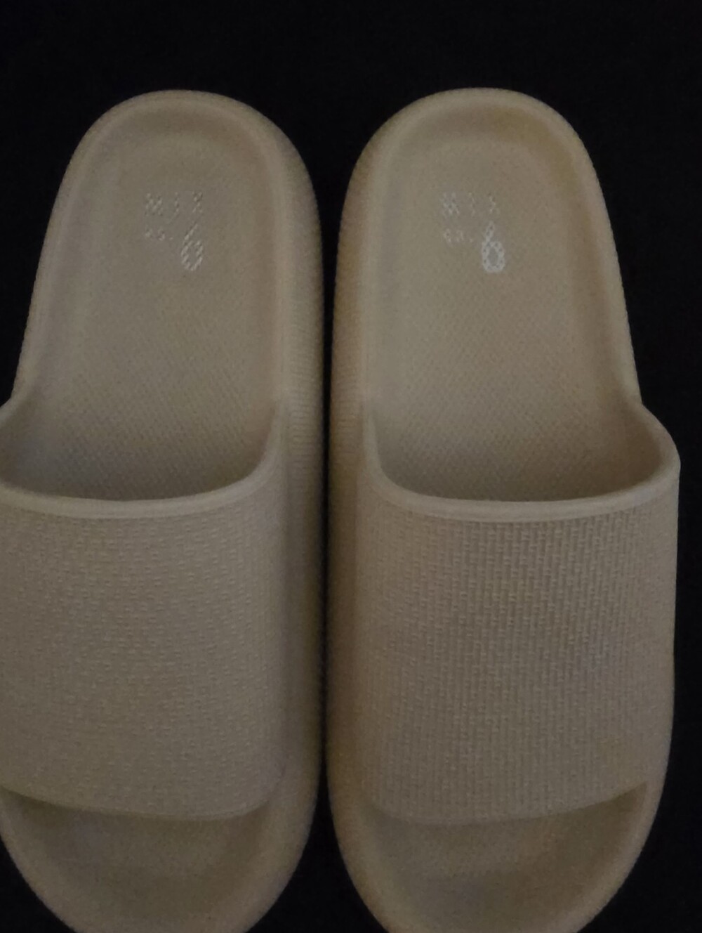 Mix No. 6 Beige Slide Sandals